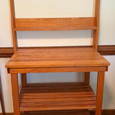 Wooden Bakers Rack/Kitchen Cart