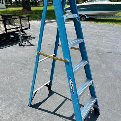 Werner 6’ Fiberglass Step Ladder 