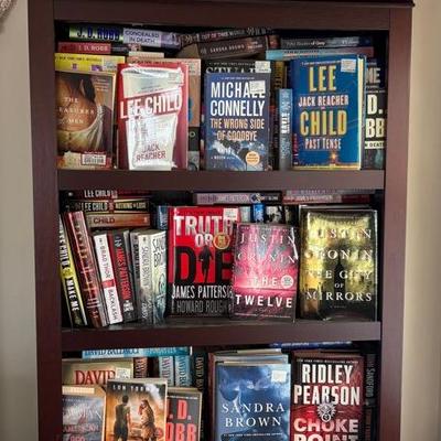 Large Assortment Of Books-JD Robb, Sanford, Baldacci