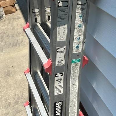 Haulmaster 17’ Multi Position Multi Task Ladder 