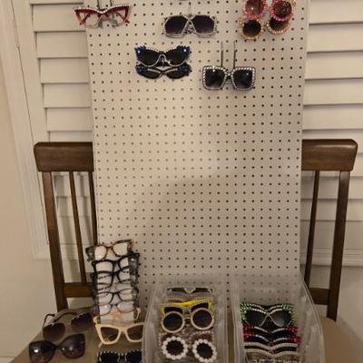 Rhinestone Sunglasses New and Gently Used 