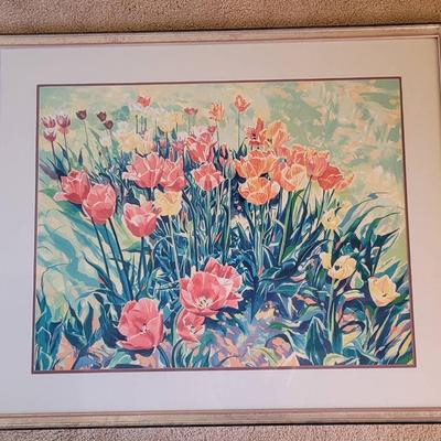 Jan Kasprzycki Signed Limited Edition Print "Tulips"