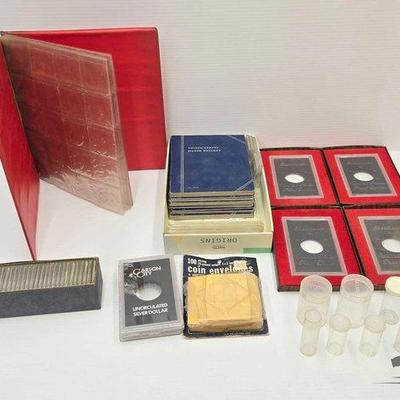 #1918 • Coin Collecting Supplies
