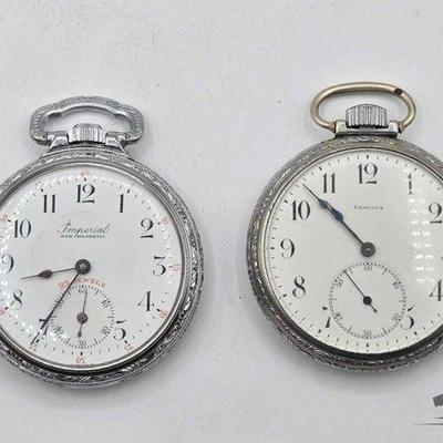 #918 • (2) Pocket Watches
