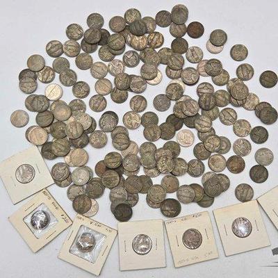 #1912 • Over (60) Buffalo & Jefferson Nickels
