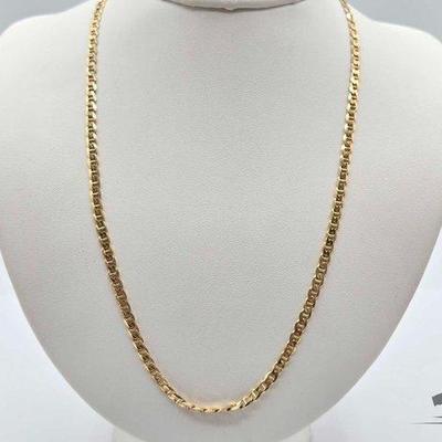 #504 • 14k Gold Chain Necklace, 15.6g
