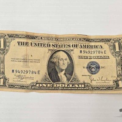 #1258 • 1935 $1 Dollar Silver Certificate
