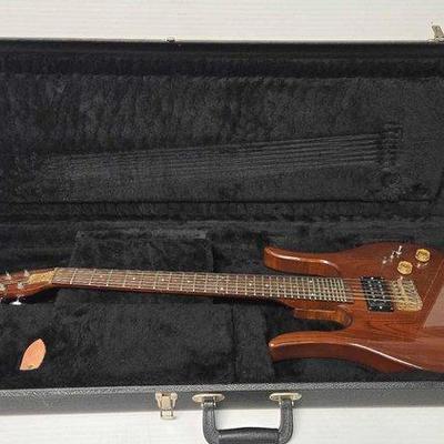 #2918 • Hondo Longhorn Electric Guitar with Case

