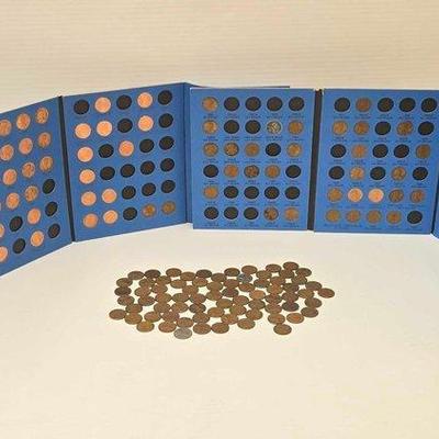 #1734 • Lincoln Cents Folders & Coins
