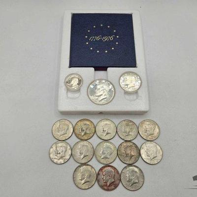 #1602 • (16) 40% Silver U.S. Coins
