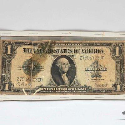 Sale Photo Thumbnail #174: #1202 • Series 1923 U.S. $1 Dollar Silver Certificate
