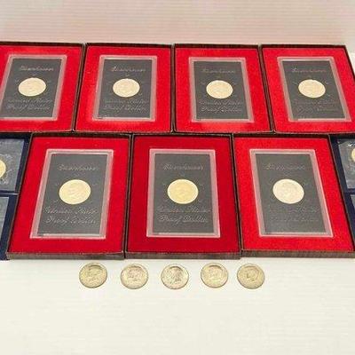 #1604 • (16) Eisenhower Dollar Coins
