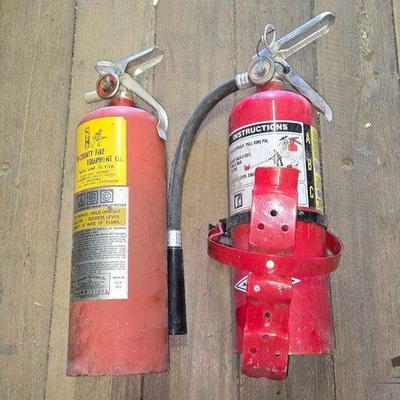 #10242 • (2) Fire Extinguishers
