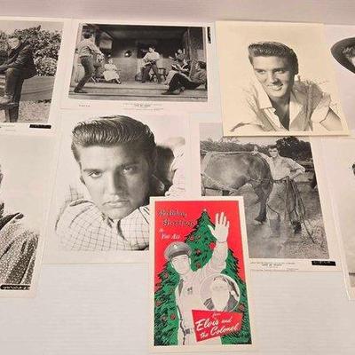 #1922 • (9) Elvis Presley Photos
