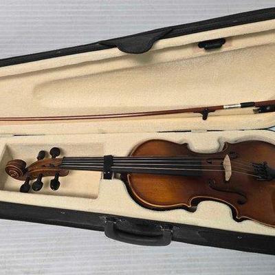 #2930 • 5 String Violin with Case
