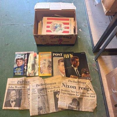 #6052 • Collection of Celebrity & Presidential Magazines
