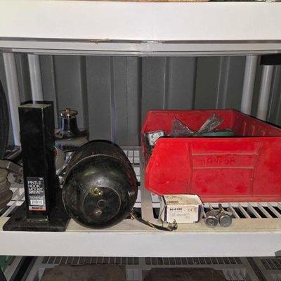 #10204 • Pintle Hook Mount, Tote of Keys and Aligner Guage
