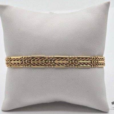 #602 • 10k Gold Bracelet, 6.3g
