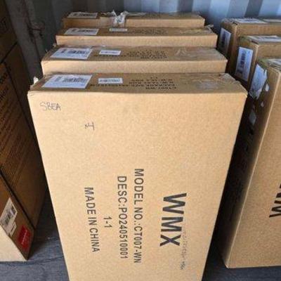 #13002 • (4) NEW!!! Luoxiao Square Coffee Tables
