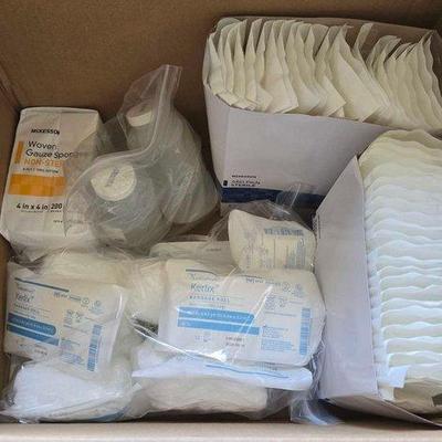 #10656 • Box of Medical Supplies
