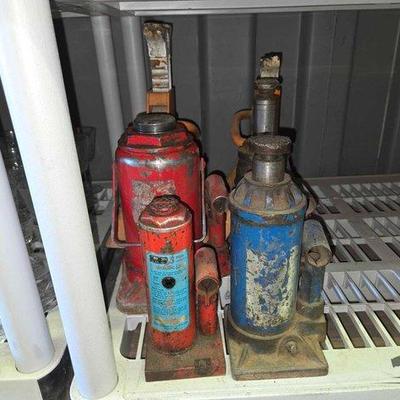 #10240 • Hydraulic Bottle Jacks & Ratchet Jacks
