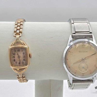#928 • (2) Wristwatches
