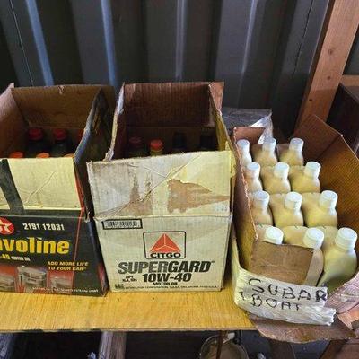 #10632 • (3) Boxes of Motor Oil
