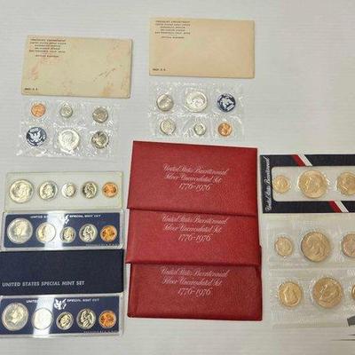 #1600 • (8) 40% Silver U.S. Mint Coin Sets
