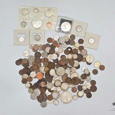#1804 • Foreign Currency Coins

