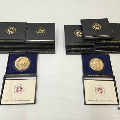 #1700 • (15) 1972-1973 Bicentennial Commemorative Medal
