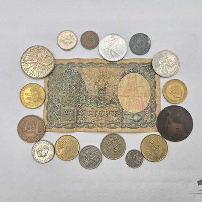 #1812 • Foreign Currency Bills and Coins
