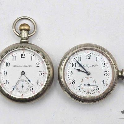 #910 • (2) Pocket Watches
