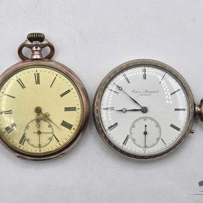 #922 • (2) Pocket Watches
