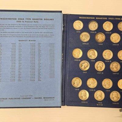 #1528 • Pre 1964 Washington Quarter Albums

