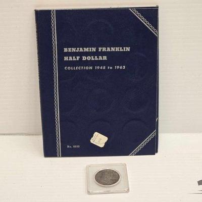 #1508 • (26) Ben Franklin Half Dollars 90% Silver
