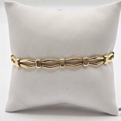 #618 • 10k Gold Bracelet, 4.4g
