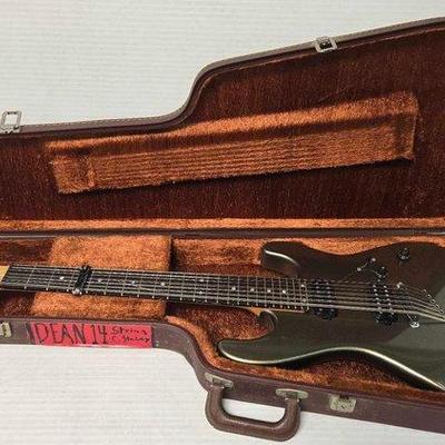 #2988 • Dean Avalanche 14 String Guitar and Case
