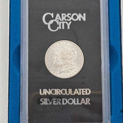 #1304 • 1884 Carson City Morgan Silver Dollar
