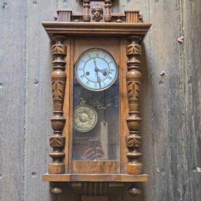 #10646 • Gustav Becker Wall Clock
