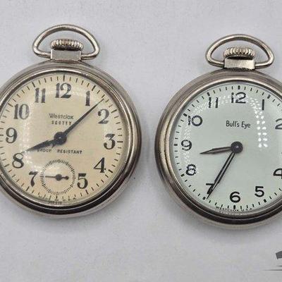 Sale Photo Thumbnail #105: #920 • (2) Pocket Watches
