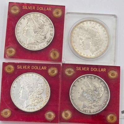 #1346 • (4) 1978 Philadelphia Morgan Silver Dollars
