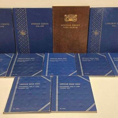 #1718 • (11) Coin Folders
