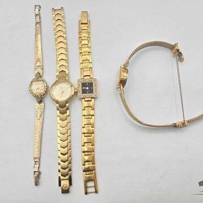 #942 • (4) Women's Wristwatches
