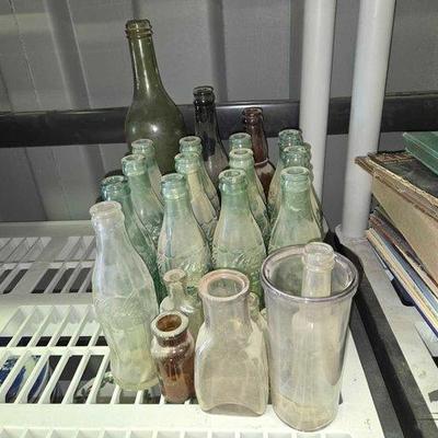 #10224 • Collection of Glass Bottles
