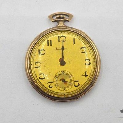 #938 • Howard 14k Gold Pocket Watch
