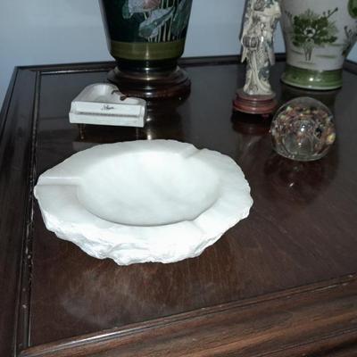 Mid-century Alabaster ashtray