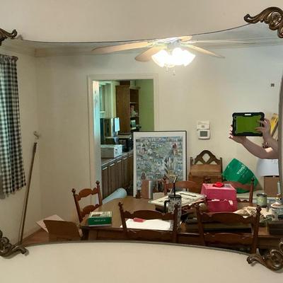 Vintage Ornate Wall Mirror