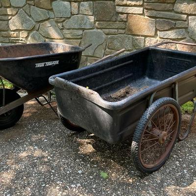 Two Wheelbarrows