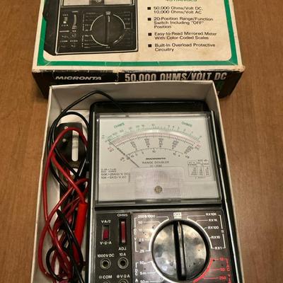 Micronta Range Doubler Multisetter Multi Meter 