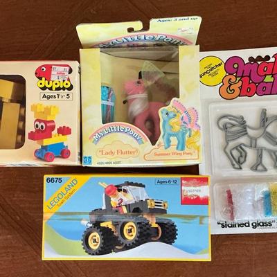 Vintage Legos, My Little Pony, & More